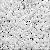 Toho Seed Beads, Matte Opaque White