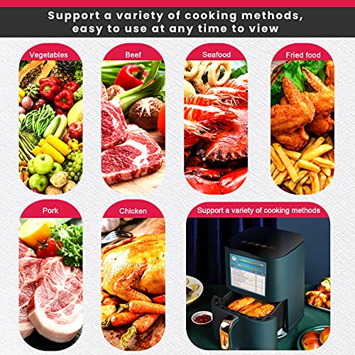 Air Fryer Cheat Sheet Set, Air Fryer Accessories Cook