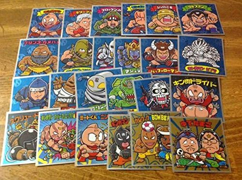 Amazon 肉リマン 赤コーナー 青コーナー 全４８種フルコンプ ビックリマン キン肉マン アニメ 萌えグッズ 通販