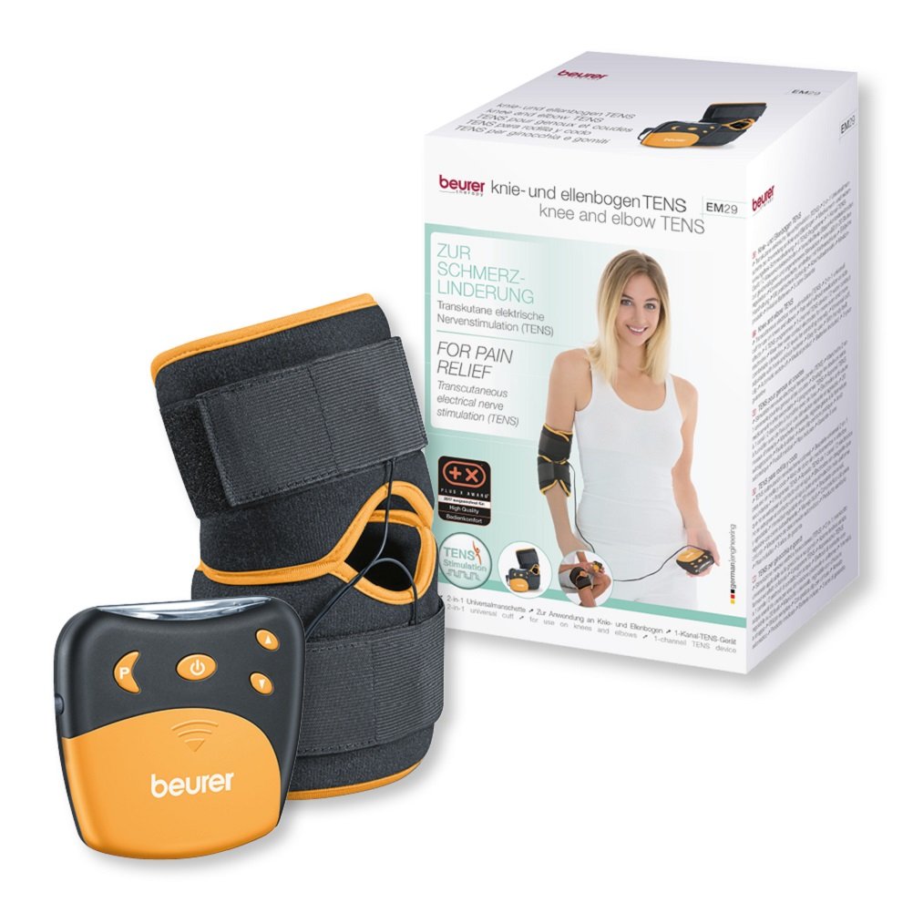 Beurer EM29 2in1 Knee & Elbow Joint Pain Relief Therapy, TENS Machine
