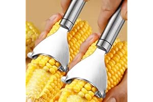 1pcs Stainless Steel Corers for Corn Stripper Manual Shaver Planer Thresher Fruit Pelling Cutter Kitchen Tools,17.8 * 6cm