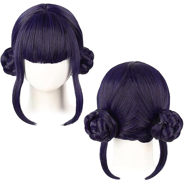 Perruque de cosplay KPop Rumi violette pour femme, perruque longue tressée en fibre synthétique, pour Halloween, carnaval, fête
