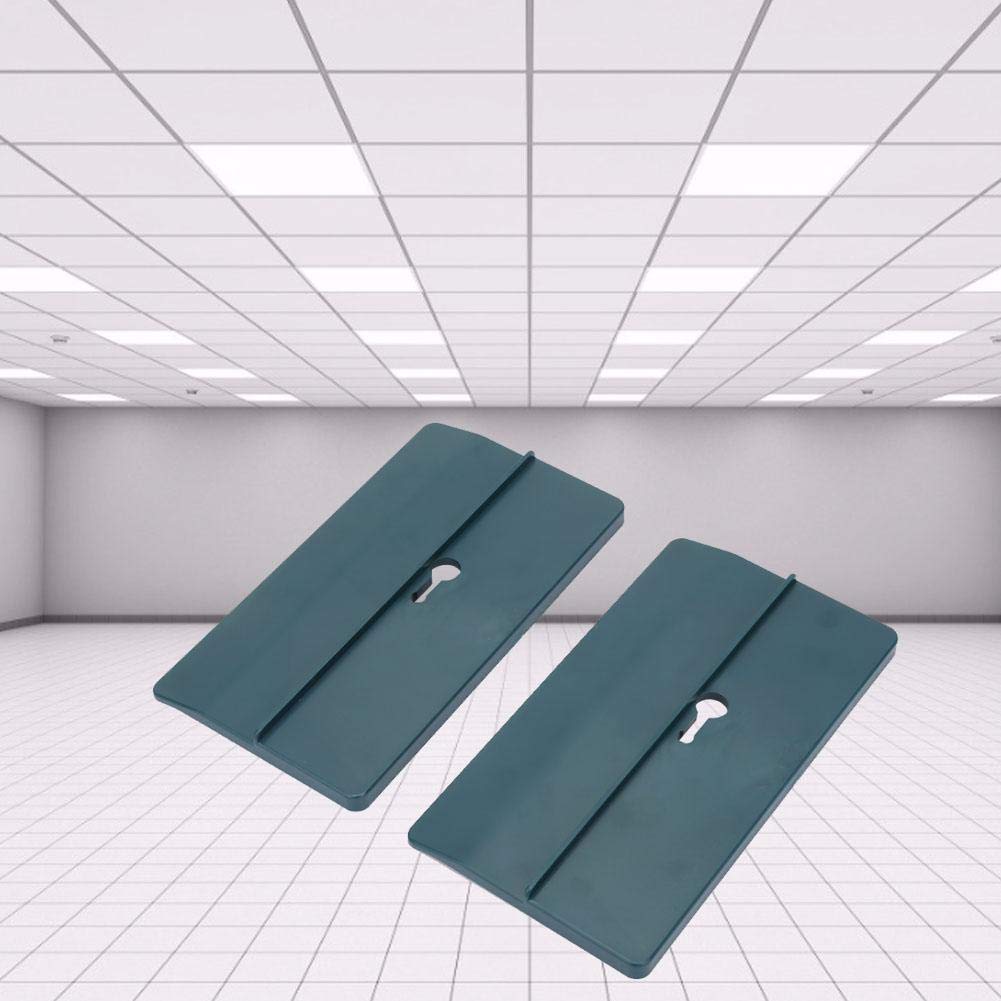 ABS Drywall Lifter Tool, 2-Piece Ceiling Support, 15 x 8 cm, Gypsum Board Panel Installation Aid, Black - Image 3