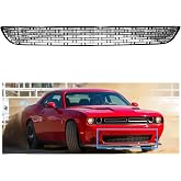 MGWILL Front Bumper Lower Grille Grill Compatible with 2015-2022 Dodge Challenger Replacement for 68259756AA CH1036146 Textured Black