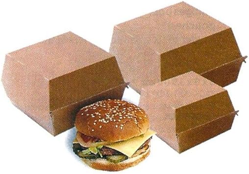 Boxlum - Caja de cartón para Hamburguesas y panecillos: Amazon.es: Hogar