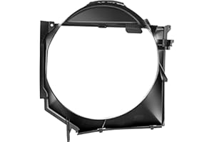 A-Premium Engine Radiator Cooling Fan Shroud Compatible with BMW 323i 328i 1999-2000, 325i 330i 2001-2005, 323Ci, 325Ci, 325x