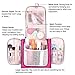 MelodySusie Premium Hanging toiletry bag, Large Travel Cosmetic, Toiletries, Makeup, Brushes Bag, Waterproof Portable Bathroom and Shower Organizer Kit for Women and Men