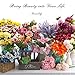 Gerbera Daisy Artificial Flowers for Farmhouse Home Decor 7 Stems Silk Daisies Flower for Wedding Bouquet Living Room Office Party DIY Decoration (White)