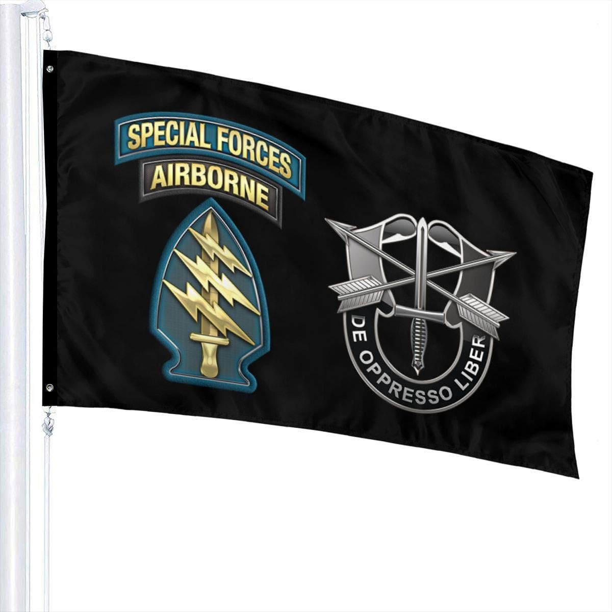 Amazon Com Pingqi Us Army Special Forces Banner Breeze Flag