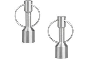 YukaBa Keychain Magnet Tester for Gold, Silver, Jewelry & Precious Metals with Rare Earth Neodymium Magnets (2 Pack)