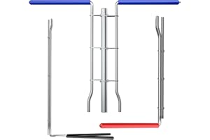 VEHIFOMO Lengthen Hydraulic Cylinder Rod Seal Installation Tool Kit, Hydraulic Cylinder Rebuild Repair Gland Seal Tools, U Cup Oil Seal Twistors Install Tools, Universal Seal Twister Tool Set (3PCS)