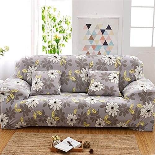 PASSIONS 3 Seater Sofa Slipcover Elastic Fabric Sofa Protector Washable Easy Fit Couch Cover