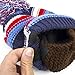 Beard Head Kid Gromm Beard Beanie -Knit Hat and Fake Beard for Kids and Toddlers Brown
