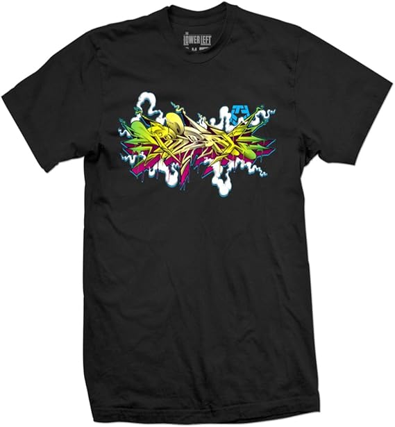 Tribal Streetwear "Mr. Basix" Tee (Black) Men's Graphic Graffiti T