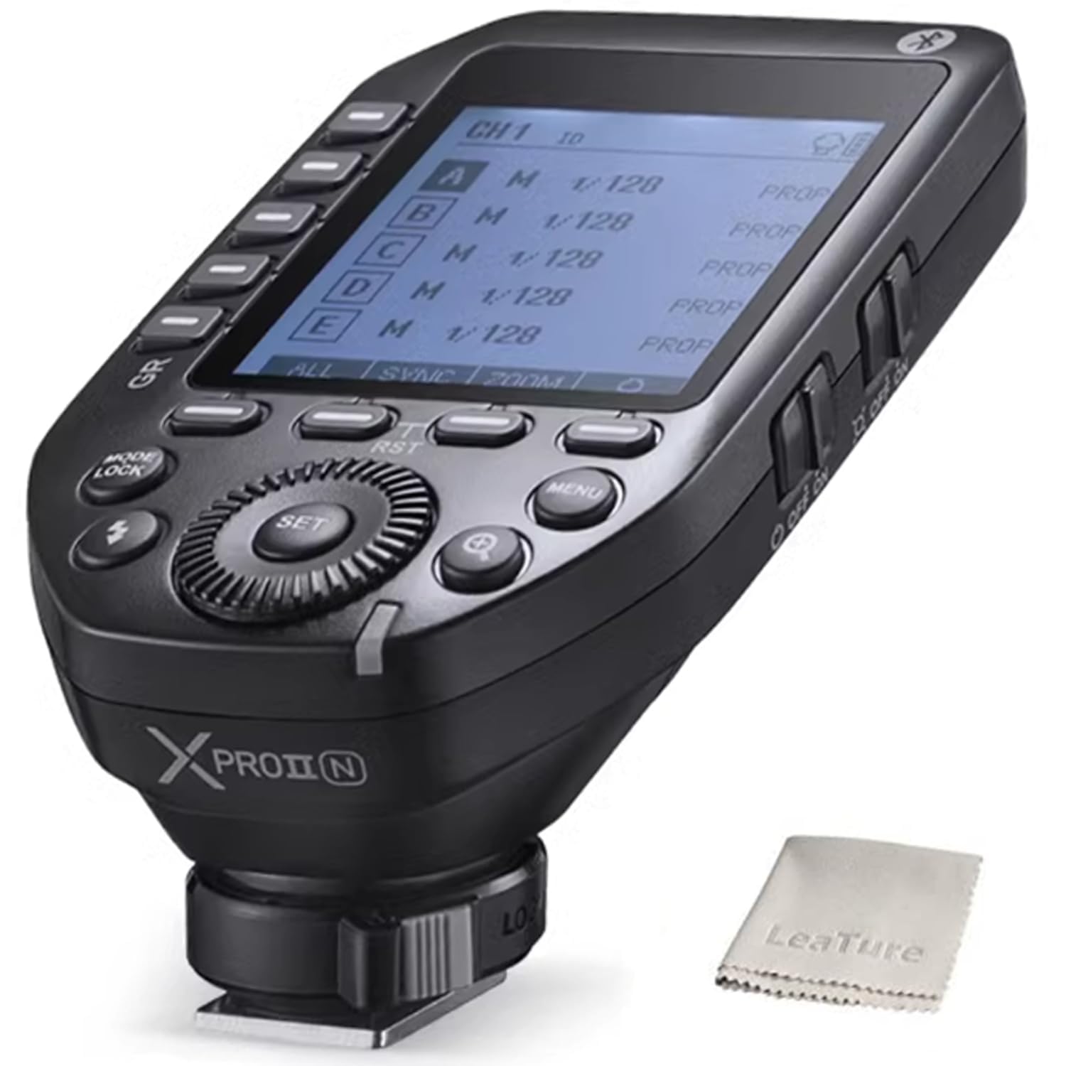 GODOX XproII-S 2.4G TTL Wireless Flash Trigger XProIIS Trigger Autoflash 1/8000s HSS Large LCD Screen 32 Channels 16 Groups Replacement for Sony Cameras