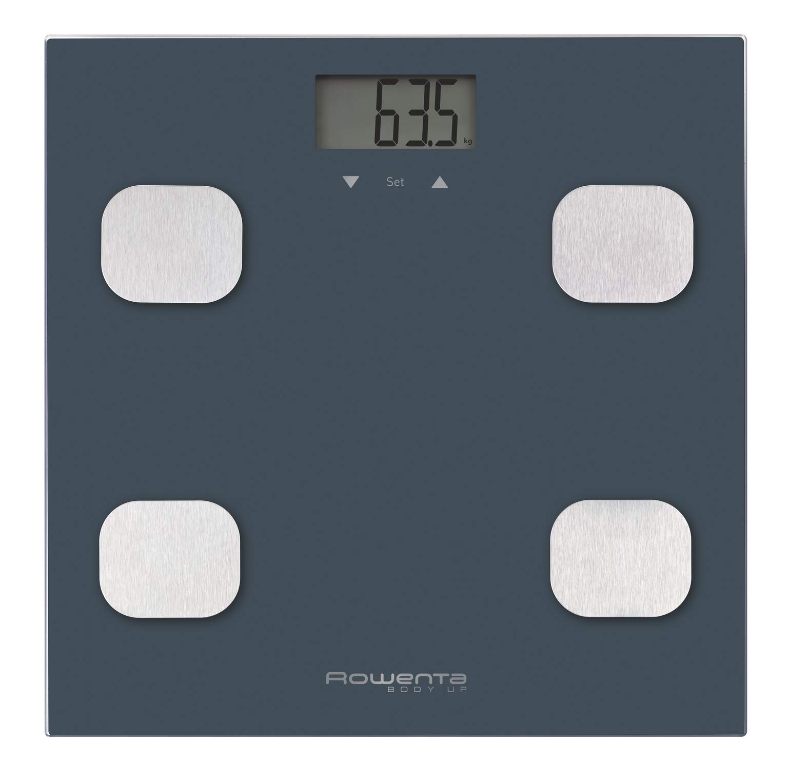 Rowenta Compact Bathroom Scale with LCD Display Navy