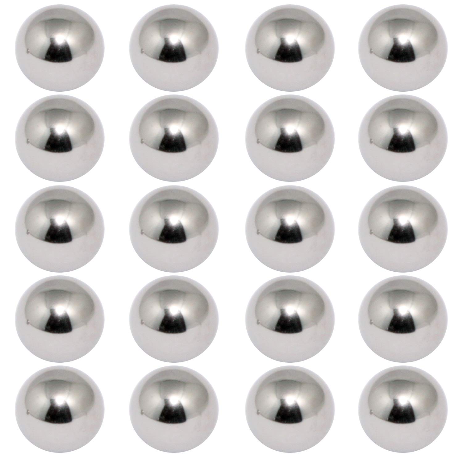 Easyboost 20 Balls 6.35mm (1/4") Steel Bearing Bicycle Crankset Cage Hub Wheel Direction Axis BMX MTB VTC Electric Road Fork Grease Motorcycle Fork