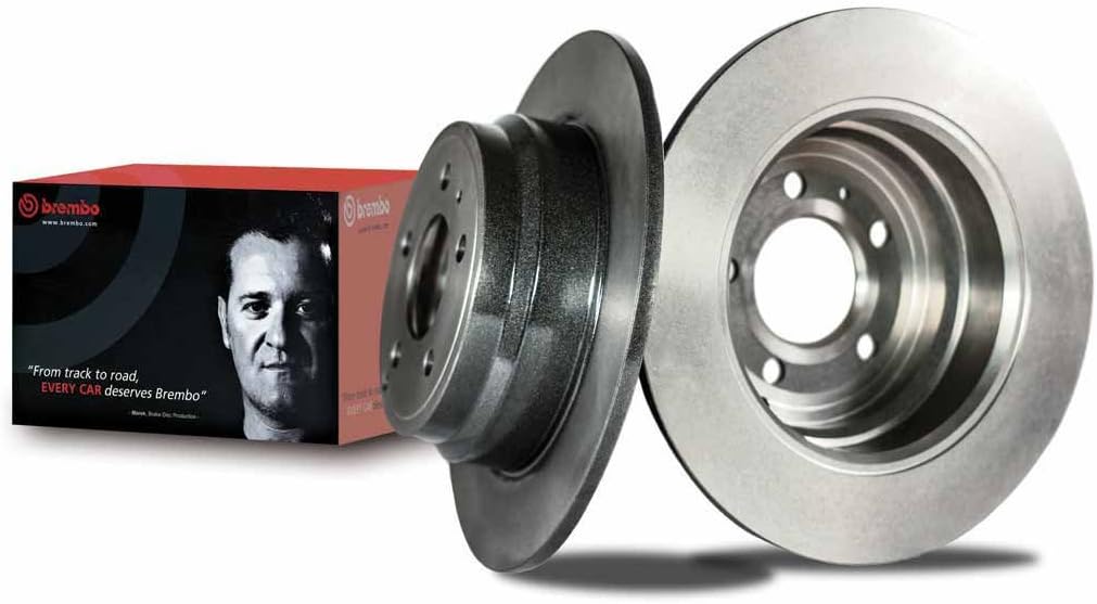 Brembo 09.5802.21 Front UV Coated Brake Disc, Set of 2