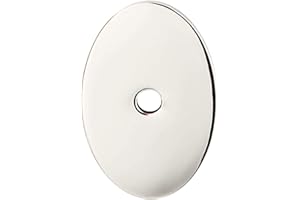 Top Knobs TK60PN Sanctuary 1-1/2 Inch Length Polished Nickel Back-plate