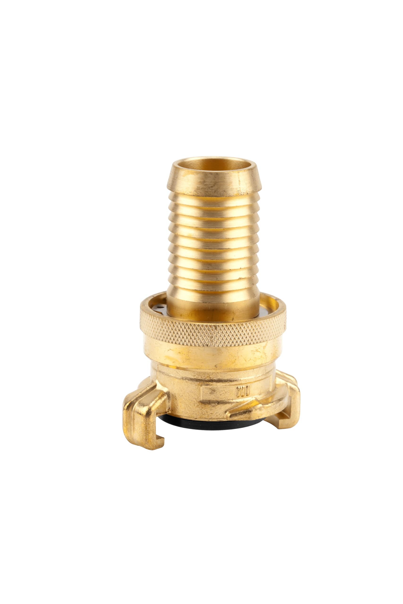 Gardena Brass Suction and High-Pressure Coupling for 25 mm (1 Inch) - Tubing: Coupling for Hoses and Suction Lines, up to 40 Bar, Solution Safe (7121-20)