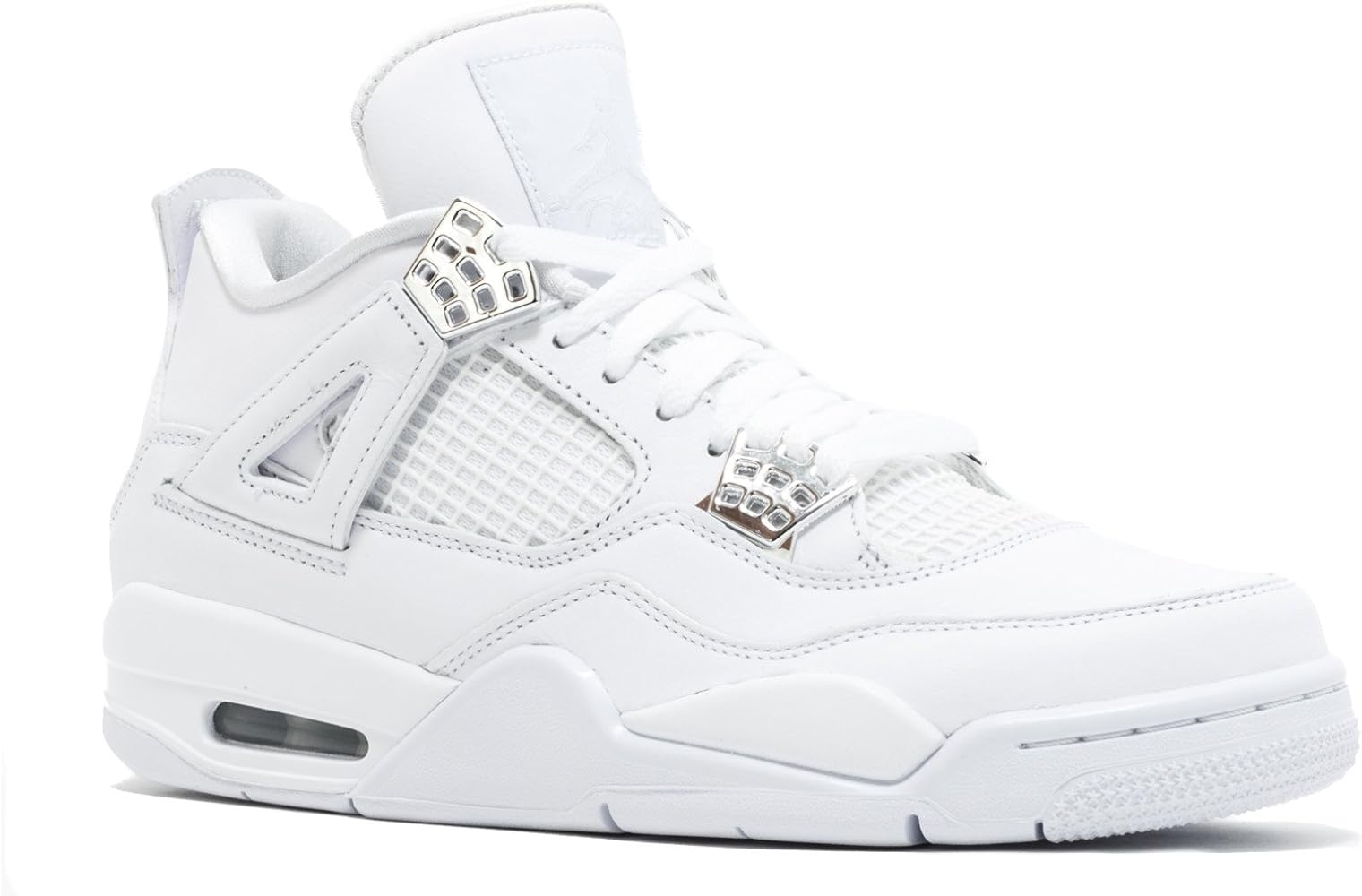 white jordan 4 pure money