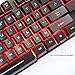 Rii RK100 3 Colors LED Backlit Mechanical Feeling USB Wired Multimedia Keyboard For working or prime gamingthumb 1