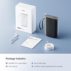 NIIMBOT Label Maker Machine D11 Label Printer