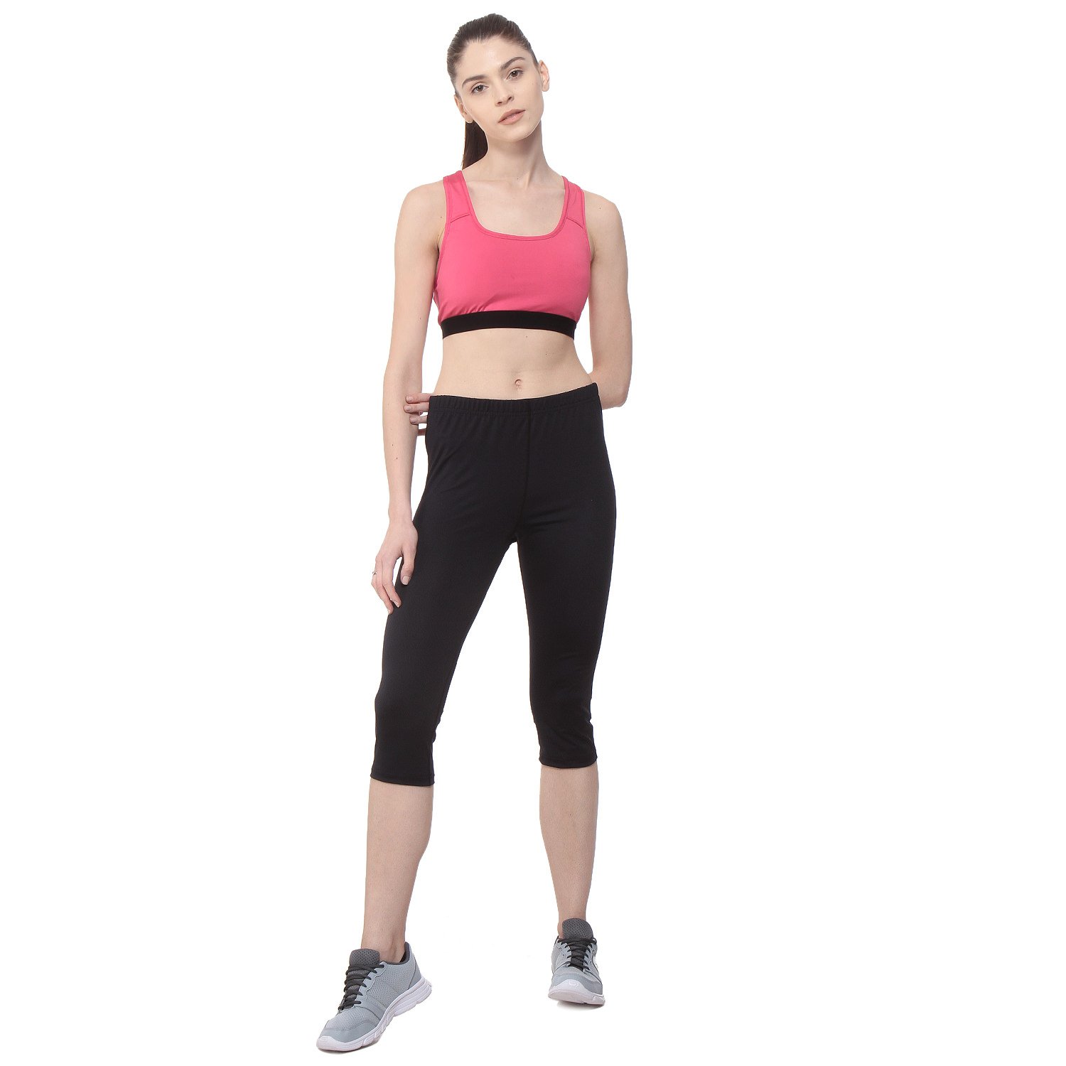 chkokko sportswear stretchable yoga workout gym capri women