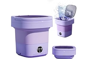 CDOUTSUN Portable Washing Machine,11L Large Capacity Portable Washer Machine,Mini Washing Machine for Underwear,Socks,Travel Washing Machine for Camping,Travel Laundry,Apartment,RV