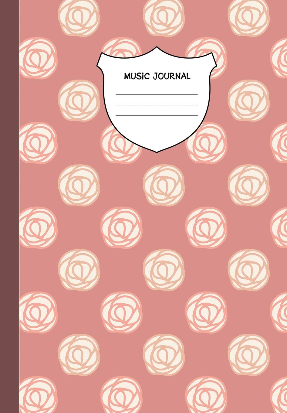 Music Journal: Music Manuscript Paper, Staff Paper, Musicians Notebook (Music Composition Books) 6.69 x 9.61 inches, 100 pages