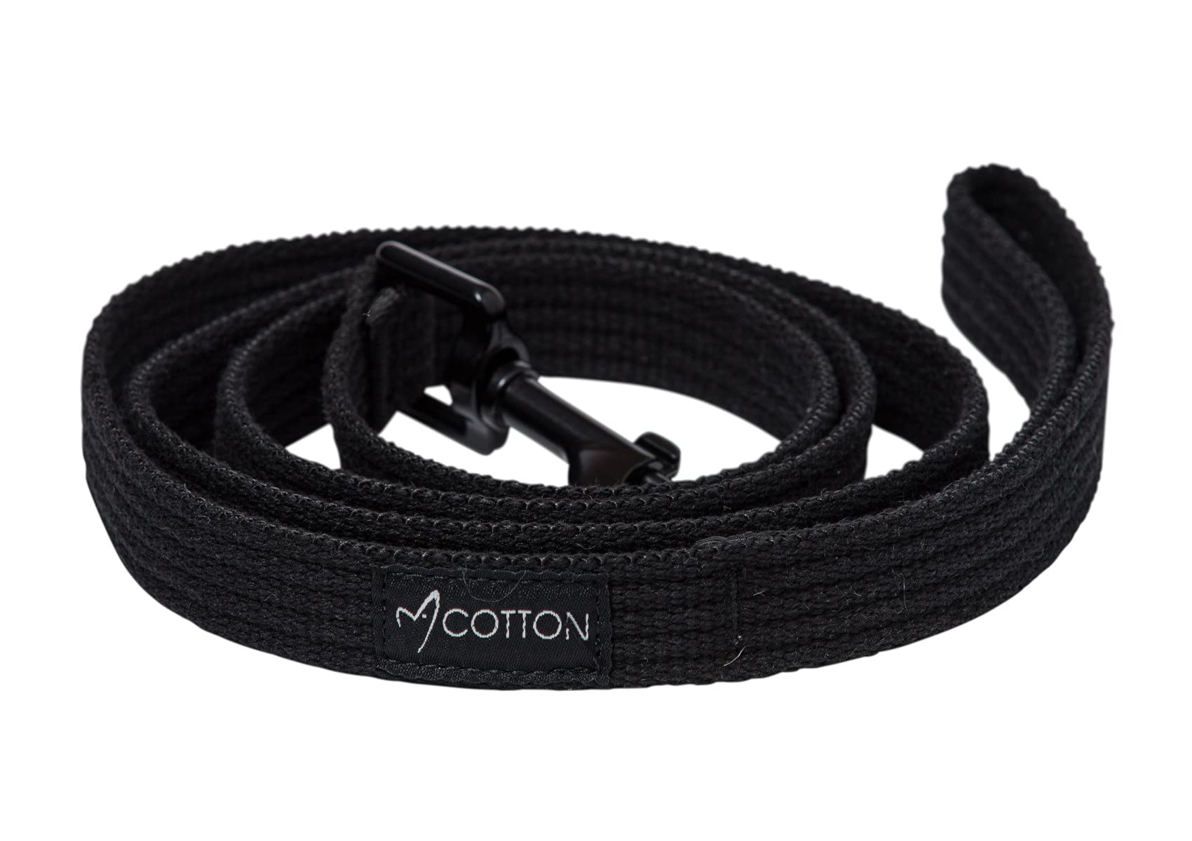 Gorpets Gor Cotton Dog Leash Medium Black 2 x 140 cm