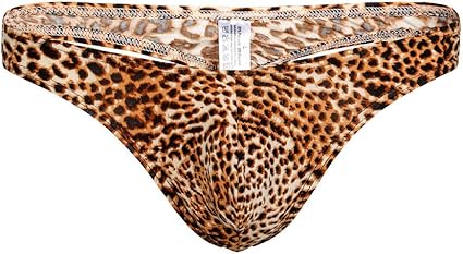 calecon homme leopard