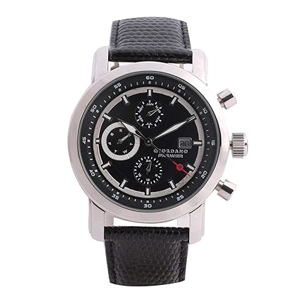 Analog Black Dial Mens Watch-P140-11X