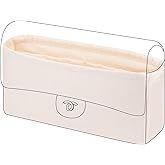 DGAZ Purse Organizer Insert，Silk Bag Organizer，Luxury Handbag & Tote Shaper Fits Chanel CF Bags