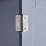 Yaheetech Wall-Mounted Mirror Cabinet Grey 56x58x13 cm with Adjustable Shelves view 7