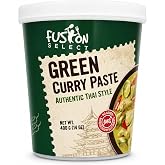Fusion Select 14 Ounce Thai Green Curry Paste, Authentic Thai Style, No Added MSG