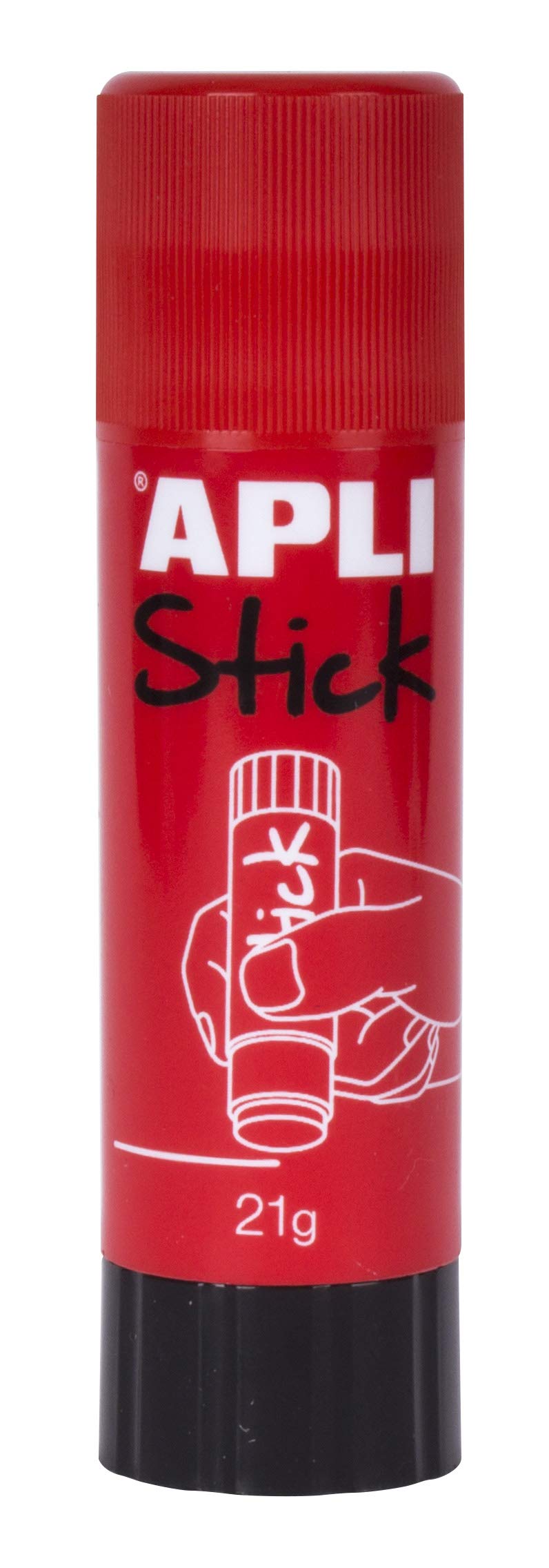 Apli Kids 21gm Medium Glue Sticks - Red - Pack of 1