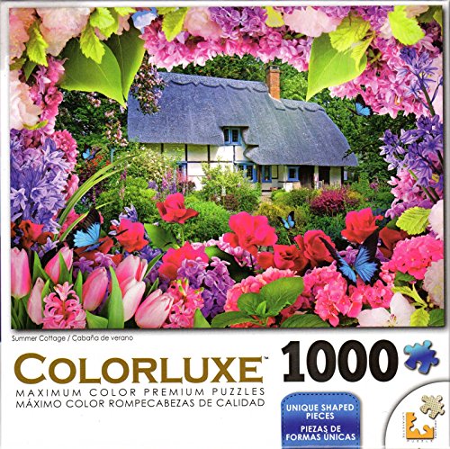 Colorluxe 1000 Piece Puzzle - Summer Cottage