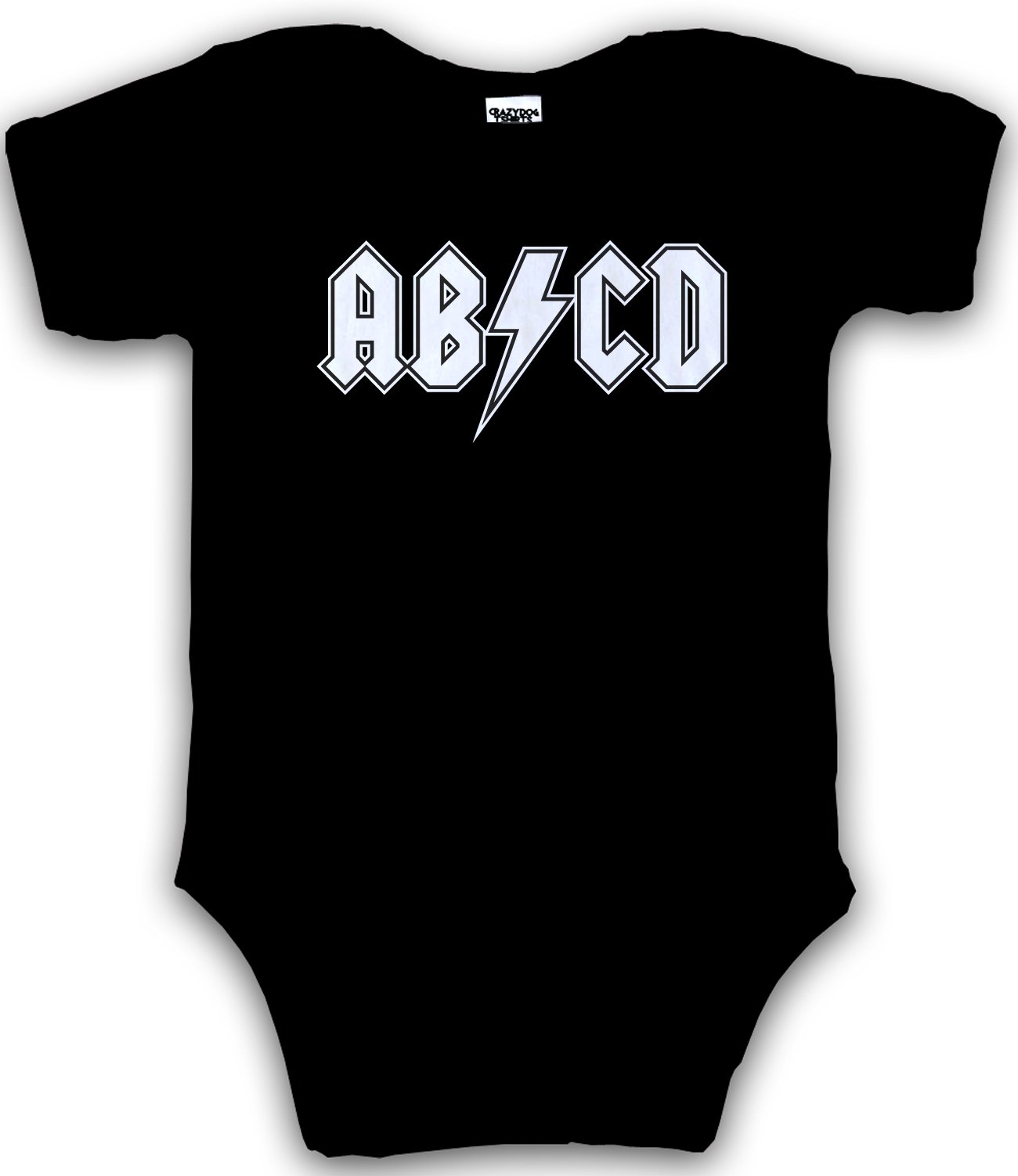 Baby ABCD Creeper Funny Metal Band Rock Logo Romper For Infants And