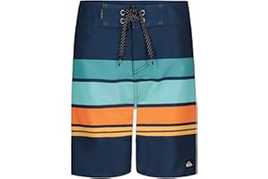 Quiksilver Boys' Boardshorts with UPF 50+ Sun Protection, Quick Dry Swim Shorts