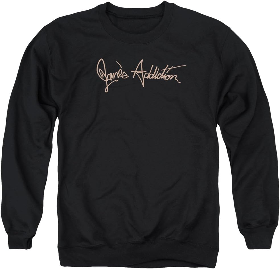 Janes Addiction - Mens Script Logo Sweater