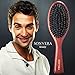 Boar Bristle Hair Brush by Sonvera, Boar Brush, Organic Mens Hair Brush, Boars Hair Brush for Men Women, Soft 100% Natural Bristle Hair Brushes, Round Bamboo (8)