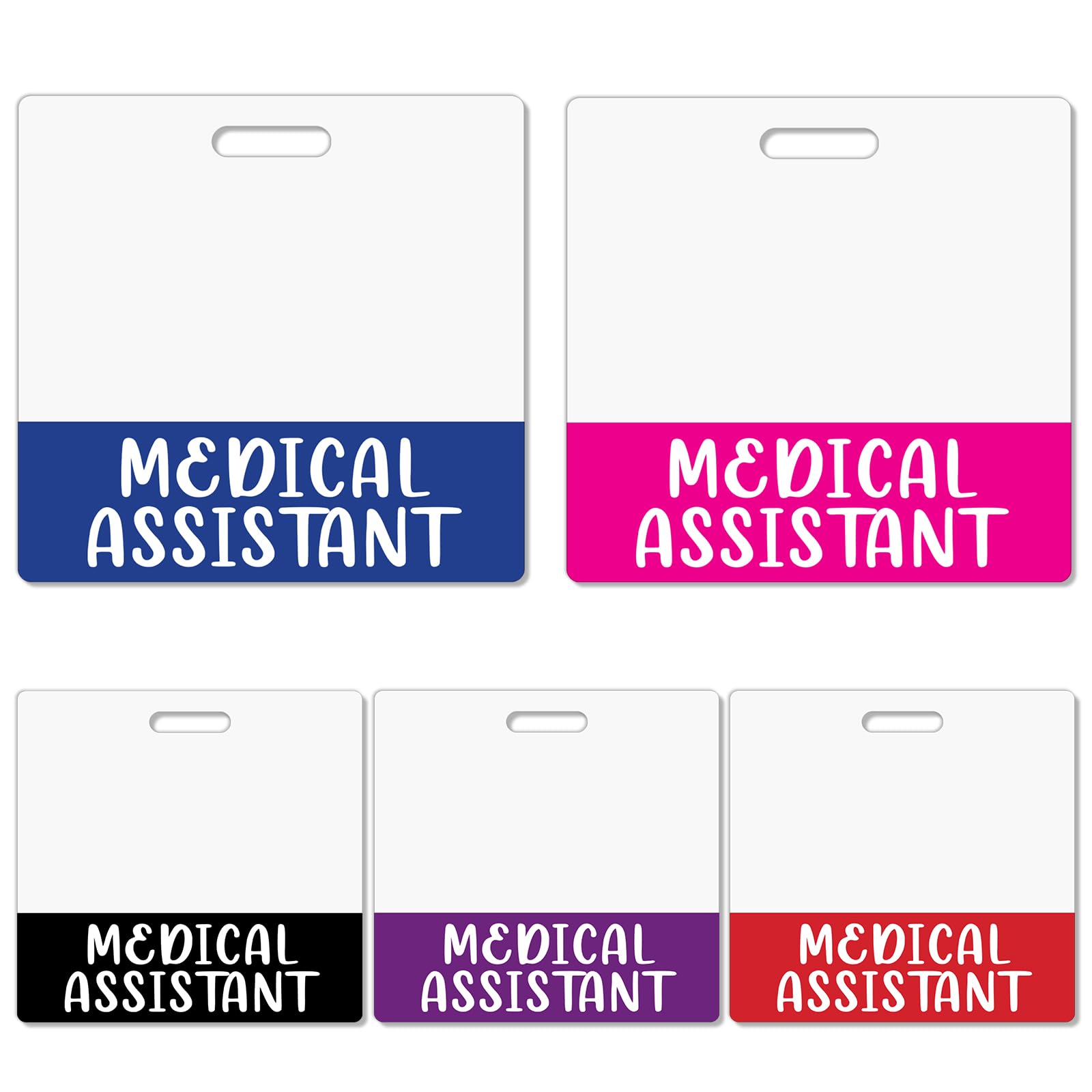 Besoar 5 Pack Medical Assistant Badge Buddy Card