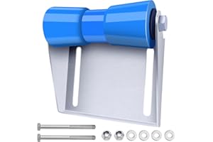 XIANGZI 8inch/10inch/12inch Boat Trailer Rollers with Brackets Galvanized Steel Keel Roller Assembly Kit for Easy Water Launch