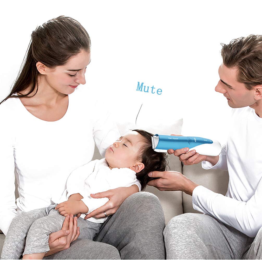 Tondeuse A Cheveux Electrique Silencieuse Rechargeable Impermeable Tyue Tondeuses A Cheveux Pour Bebe Avec Kit De Coupe De Cheveux Sans Fil Pour Enfants En Bas Age Inhalation Automatique Brosses Et Peignes Bebe
