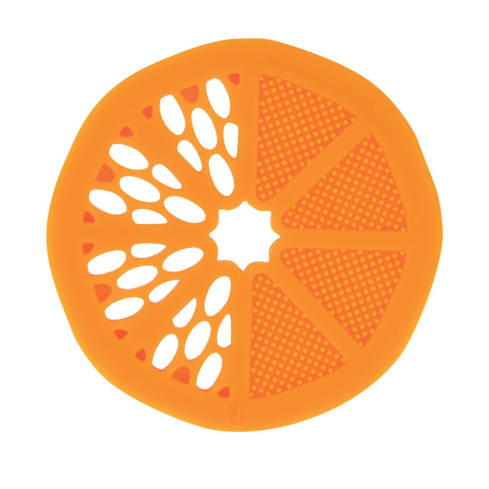 Nuby Soft Silicone Gum Massaging Baby Teether Toy - (2 Pack) Baby Teething Relief Toys for 3+ Months - Pineapple and Orange