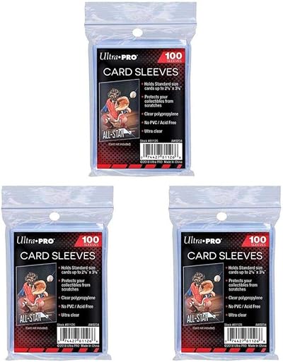 Ultra Pro Standard Regular Soft Card Sleeves for Trading Cards 1 Sleeve
