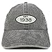 Trendy Apparel Shop Established 1944 Embroidered 81st Birthday Gift Pigment Dyed Washed Cotton Cap