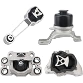Engine Motor Transmission Mount Replacement for 2011-2016 Volvo S60 S80 | Compatible with XC60 XC70 3.0L, 3.2L Auto Trans A4070, A4071, A4098, A4099
