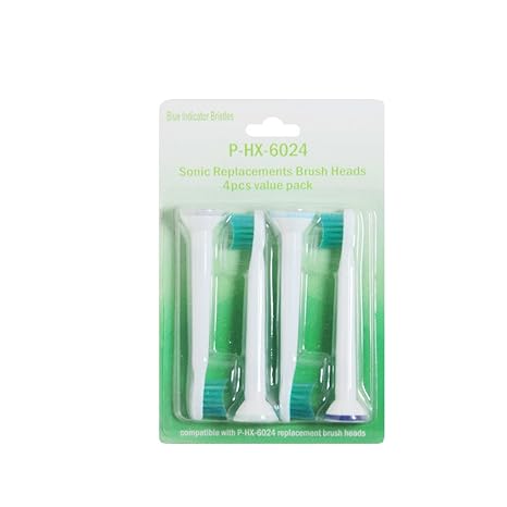 oral-q 12 pcs (3 x 4) cabezales de cepillo. Philips Sonicare ProResults Mini recambios.